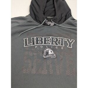 men's Liberty Police Departmen ohio hoodie throw over 3xl 3x